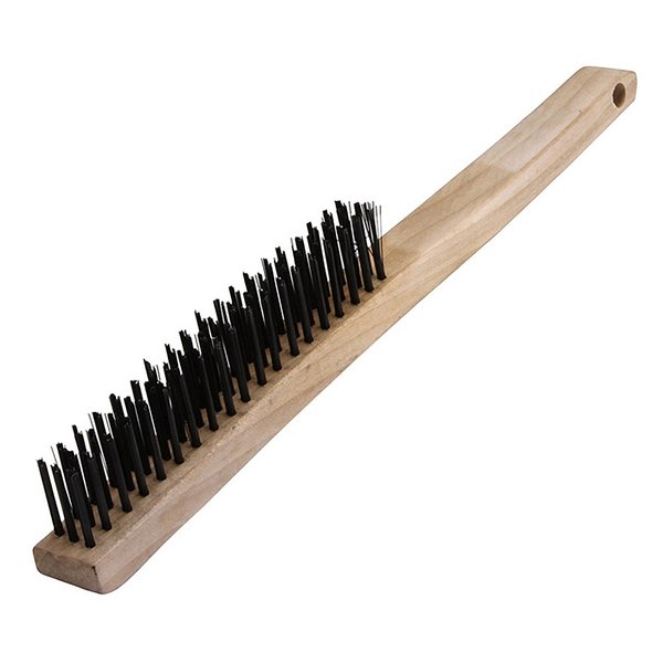 Warner Warner 3 in. W X 14 in. L Carbon Steel Wire Brush 11082